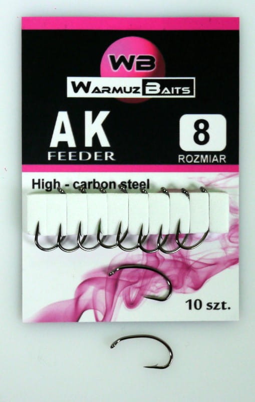 Warmuz Baits Haczyki Ak Feeder roz. 8