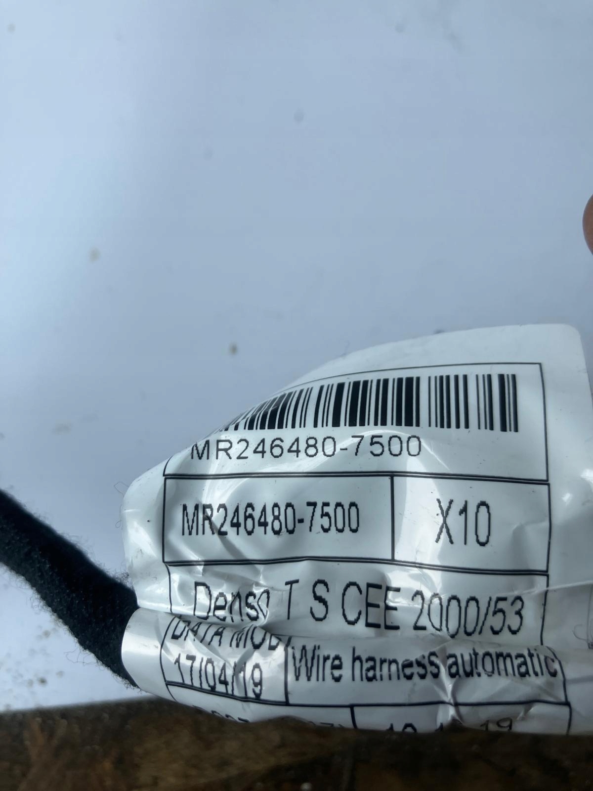 Câblage Capteurs Bloc de chauffage complet RENAULT ZOE MR246480-7500