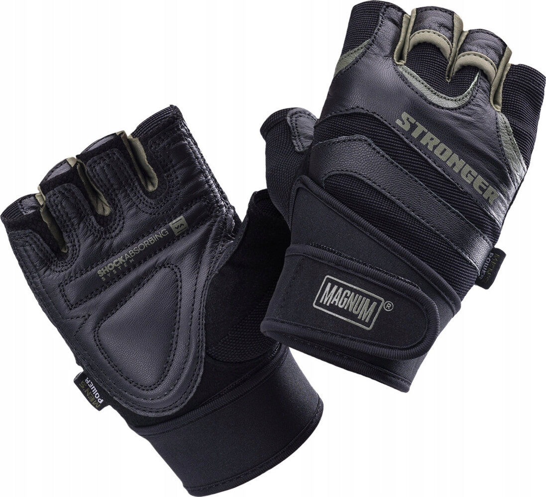 Kulturistické Tréninkové Rukavice Do Posilovny Magnum Shock Velikost XL