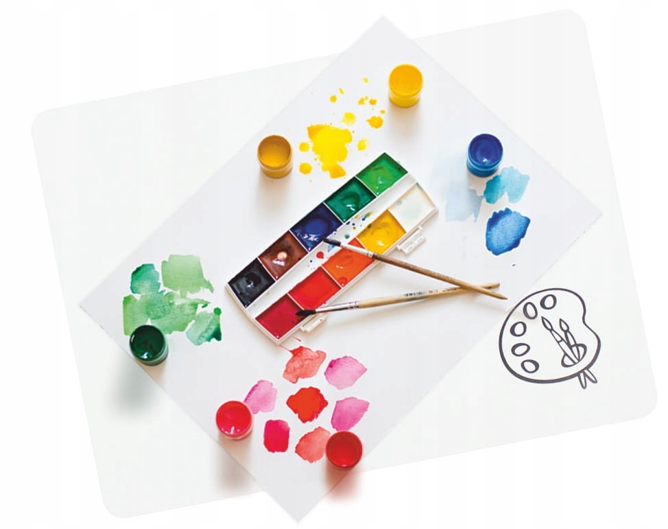 

Podkładka do prac plastycznych przezroczysta