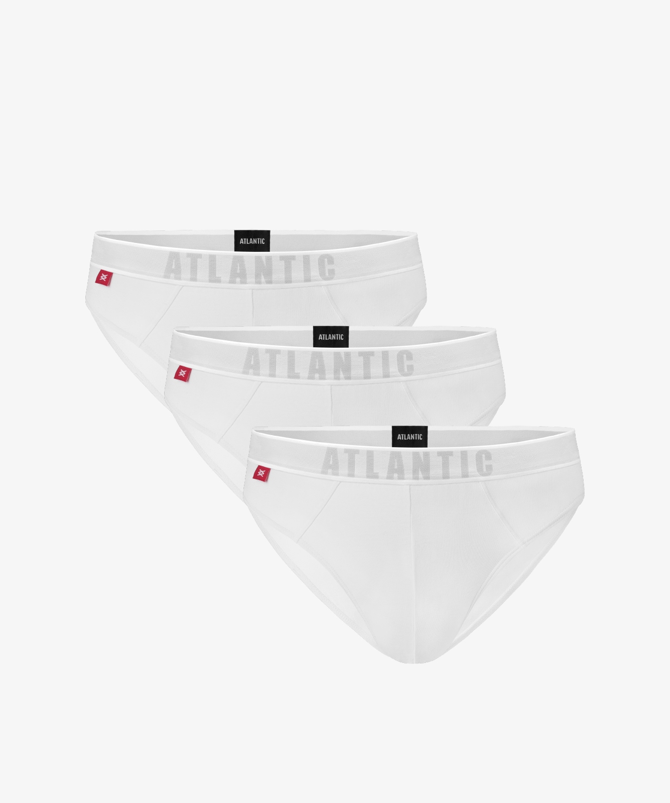 

3-PACK Solid Slipy męskie Atlantic 3MP-094 r. L