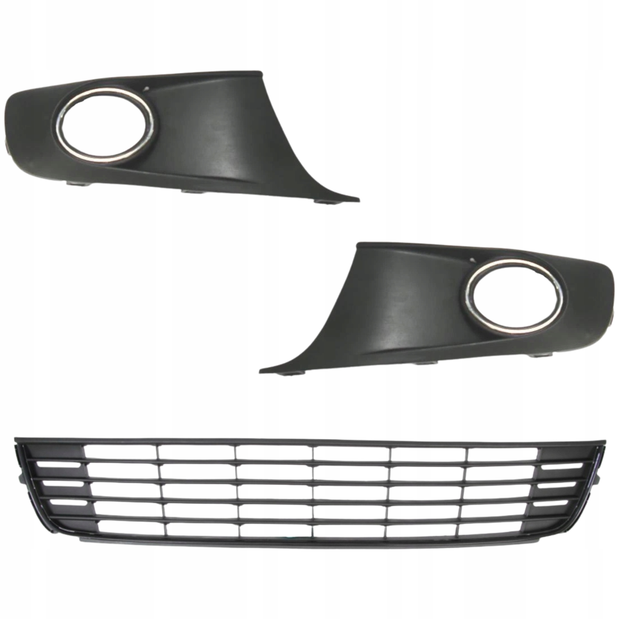 Volkswagen Caddy III Life Touran Atrapa V Nárazníku Střed Chrom Atrapy