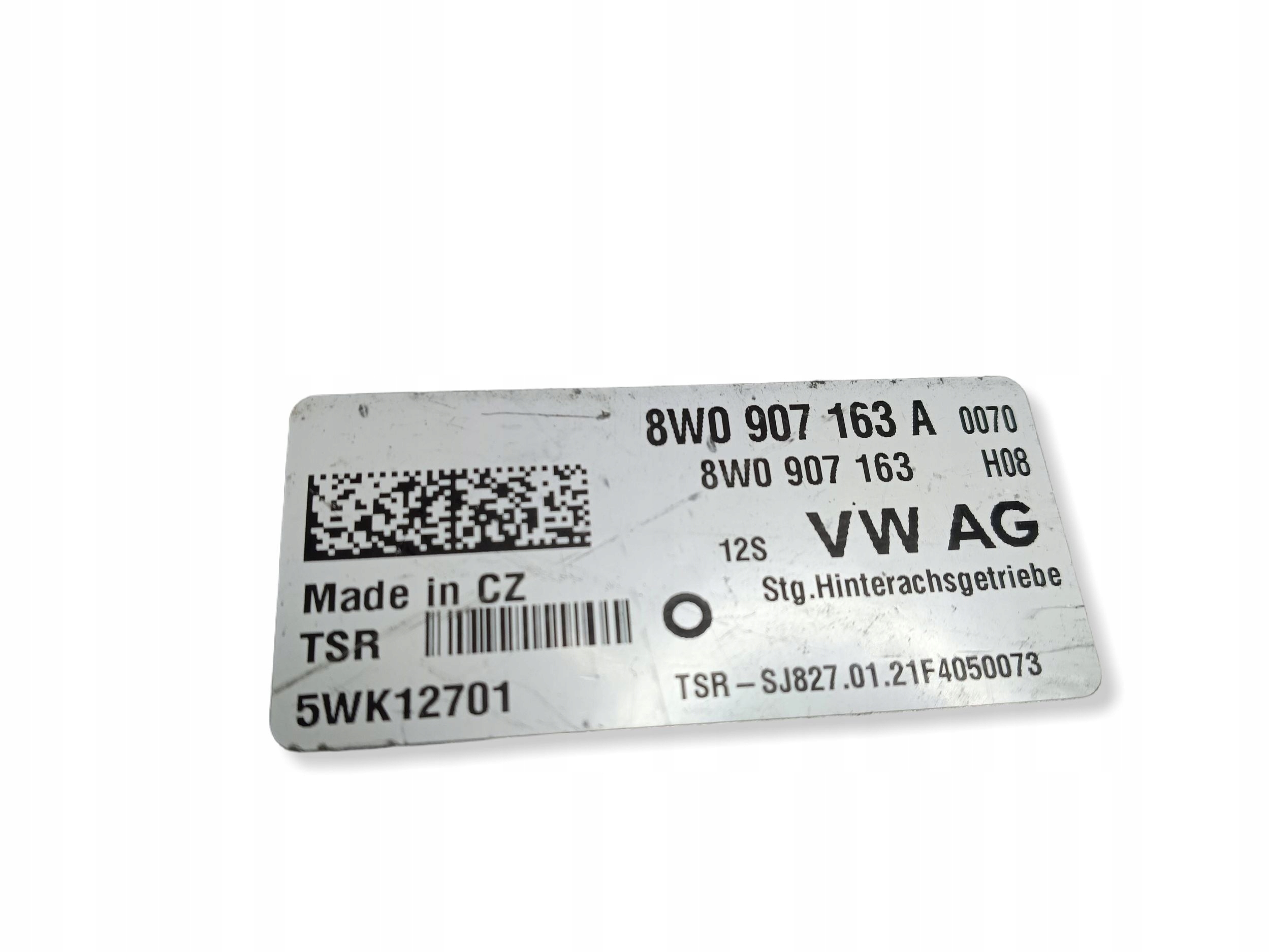 Bedienteil Getriebe getriebe Audi A4 S4 B9 8W 8W0907163A
