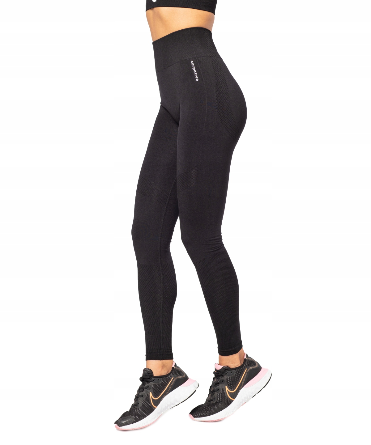 

Legginsy damskie czarne wysoki stan bezszwowe M