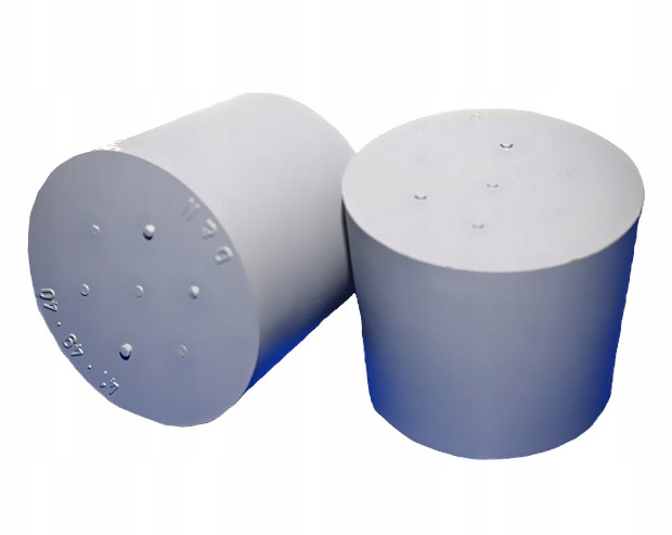 

Korek gumowy fi 22/17 mm, h 25 mm szary