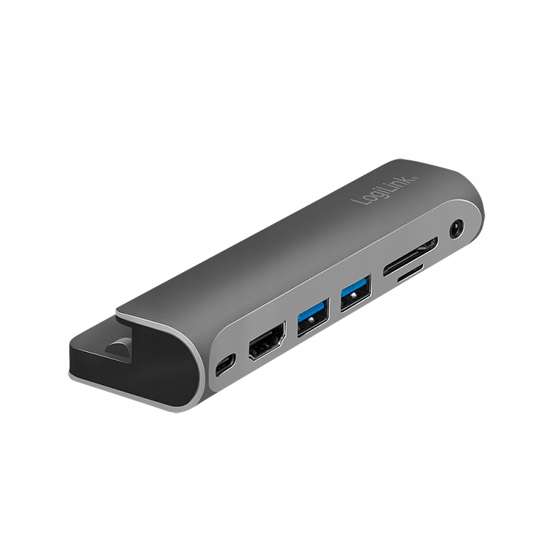 Usb C Dokovací Stanice Hub 7V1 LogiLink Hdmi 4K Pd 60W pro iPad Pro Macbook