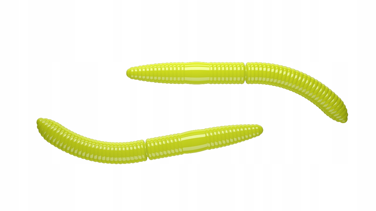 Libra Lures Fatty DWorm 6,5cm 006 Krill Hot Yellow