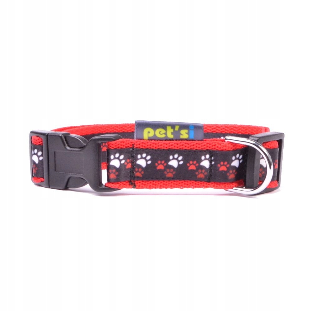 

Obroża dla pieska szczeniaka Petsi Red Paws Xs