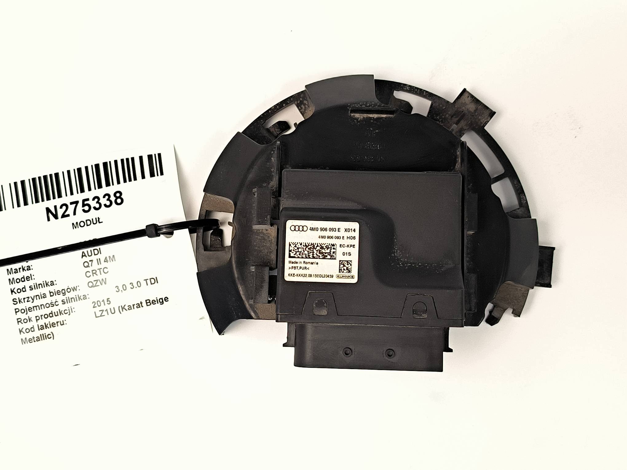 Module 4M0906093E POMPY Carburant AUDI Q7 II 4M