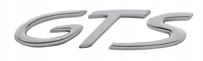

Emblemat Gts Porsche Napis Logo 911 3D Nowy Metal