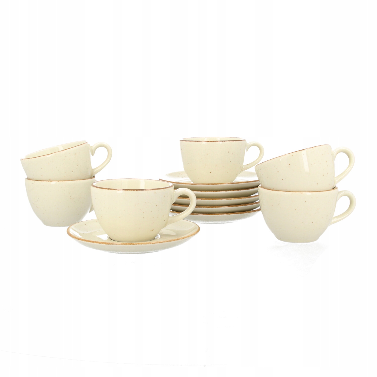 Lubiana Art Šálka S Podšálkou Sada 2 Šálok Na Kávu 180 ML 14,5 CM