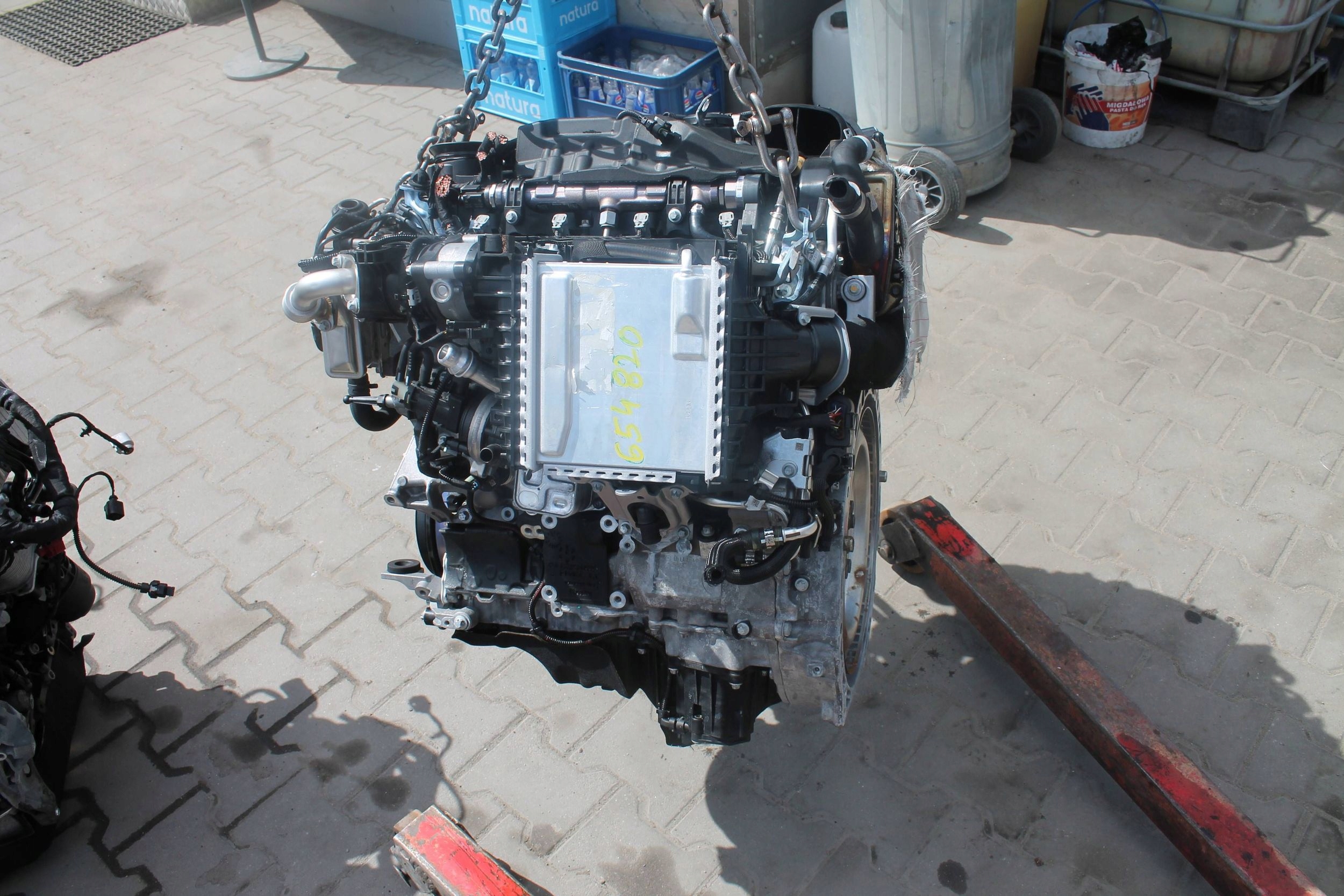 engine complete MERCEDES 654820 BITURBO 15 TYSKM