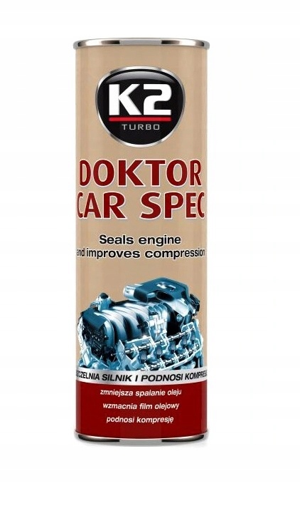 

K2 Doktor Car Spec 443 ml Uszczelnia silnik