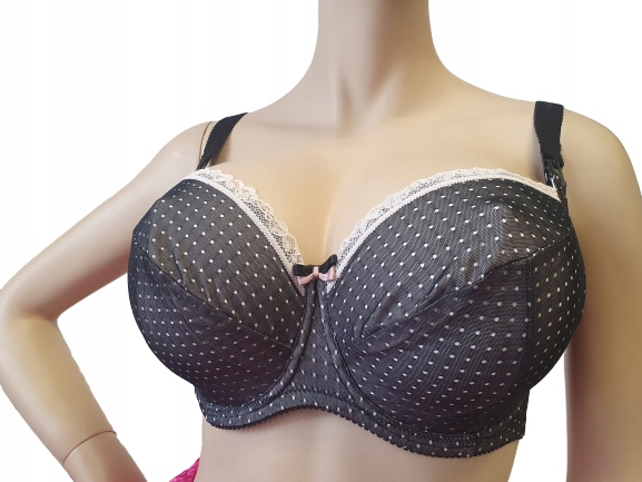 Podprsenka na kojení Alles Dots soft 65G černá