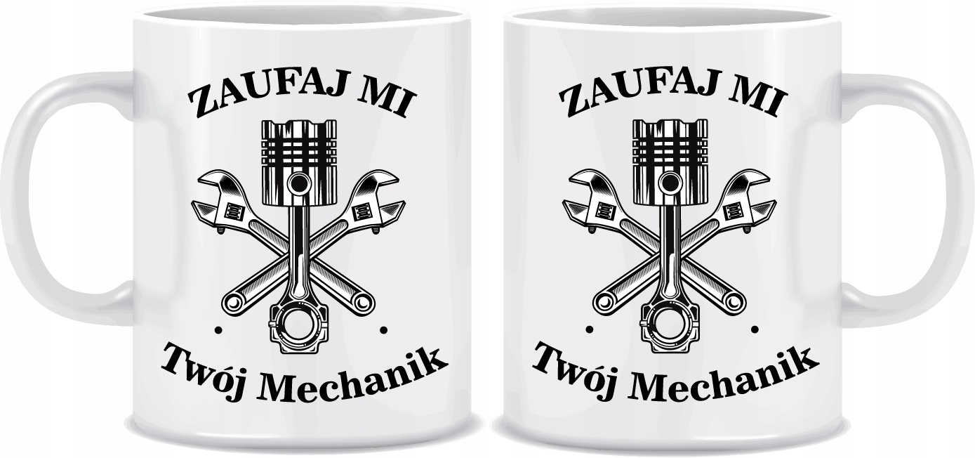 

Kubek Mechanik na prezent 330ml + kartonik