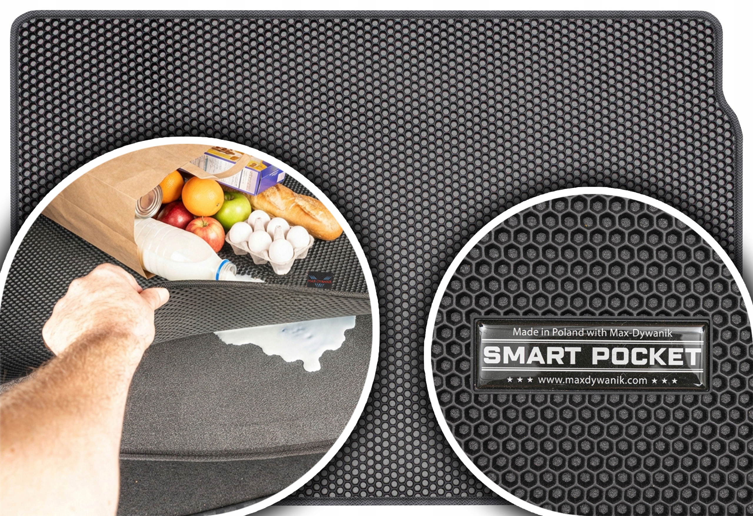 Renault Megane II Sedan 2002-2008 Vložka do zavazadlového prostoru Eva Smart Pocket