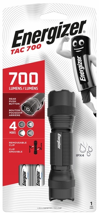 Energizer Led Svítilna Tac 700 Lumenů 2XCR123