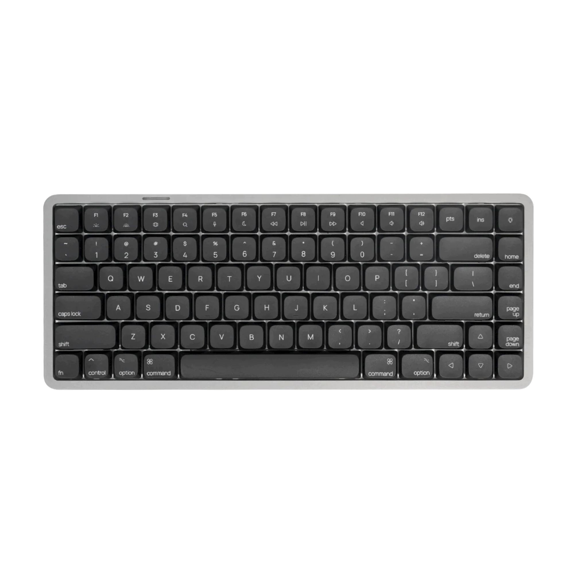 Bezdrôtová mechanická klávesnica s nízkym profilom Akko Ink Black Air 01