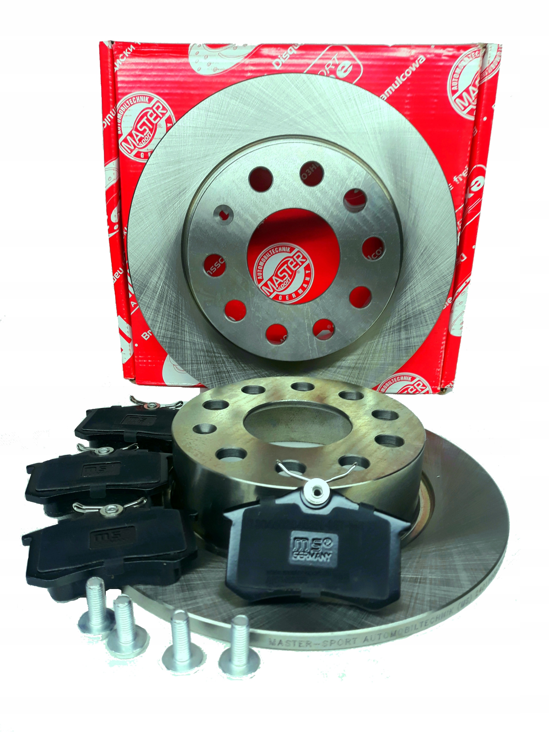 TARCZE KLOCKI TYŁ DO GOLF V VI AUDI A3 8P LEON II