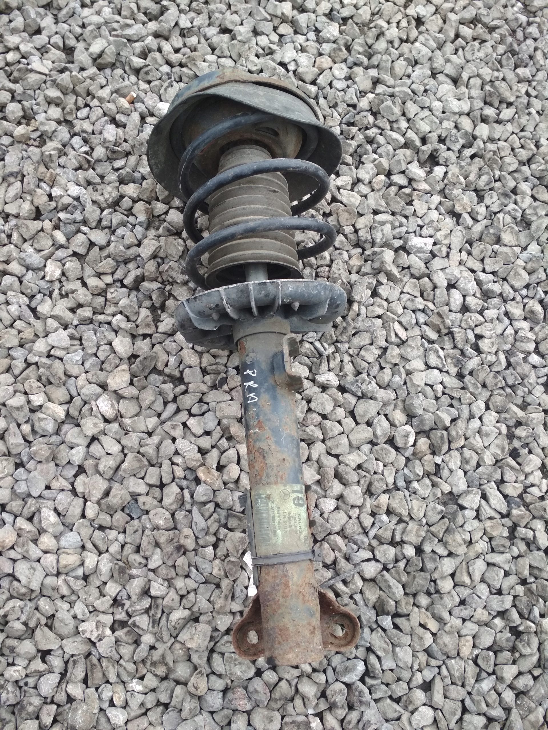 MERCEDES C W203 shock absorber spring front A2033204130