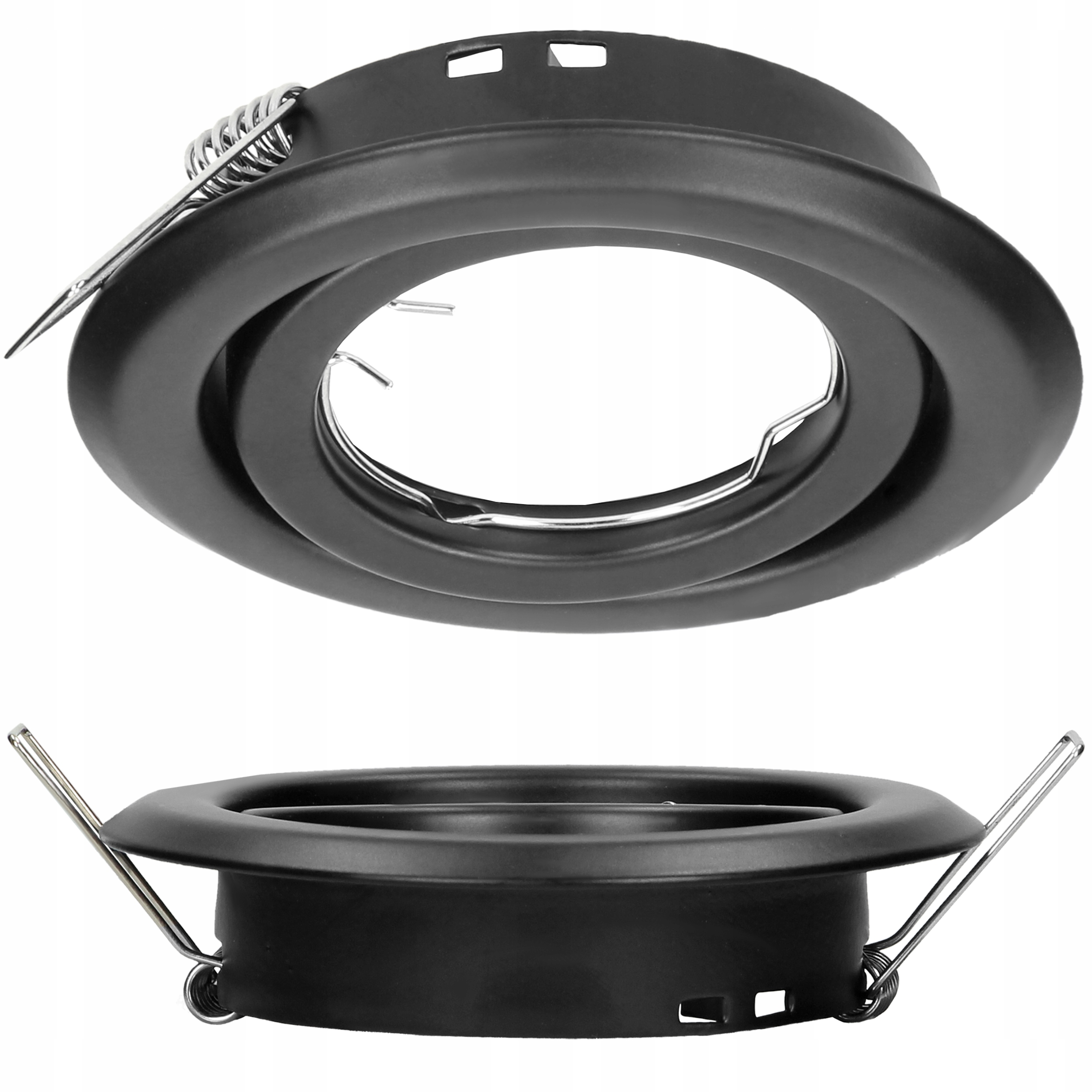 

Oprawa Halogenowa Led GU10 Sufitowa Ruchoma Czarna