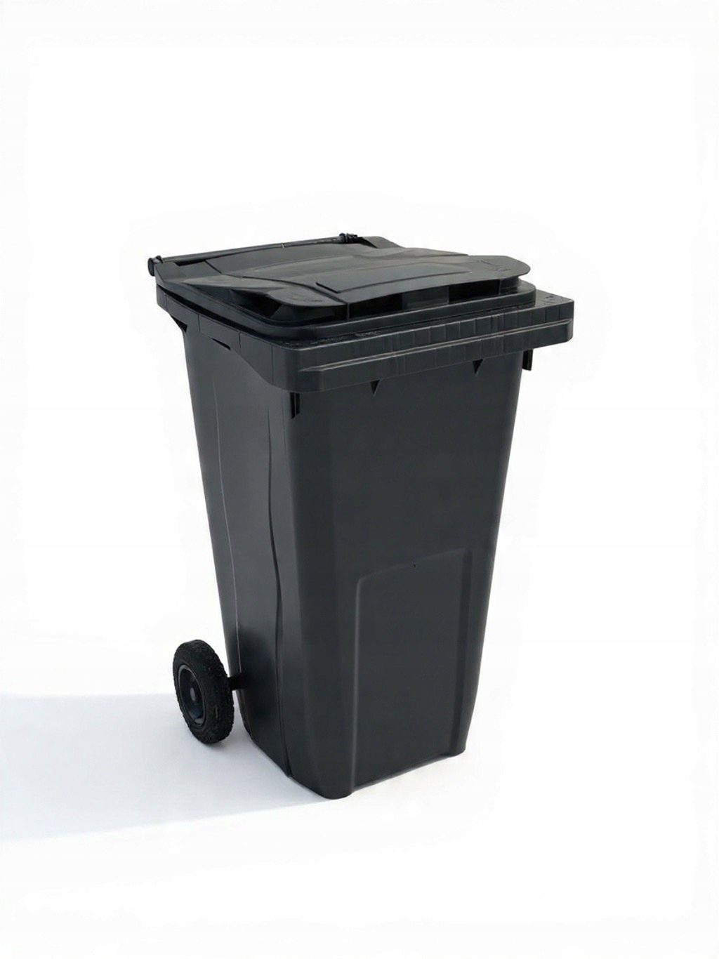 Kosz Śmietnik Kubeł Pojemnik Na Śmieci 120L Odpady Czarny Segregacja Eko