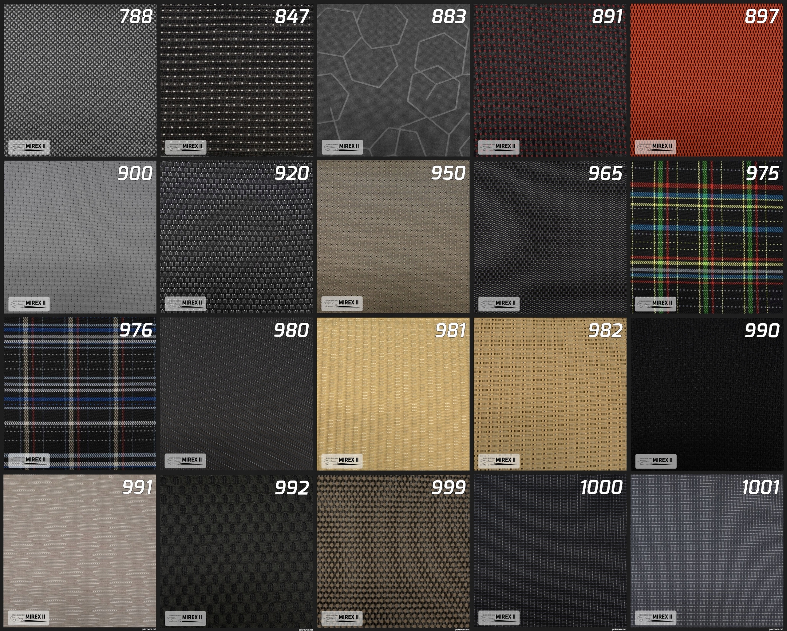 Pokrowce z tkanin Ford Transit Connect 3-osobowy Waga produktu z opakowaniem jednostkowym 5 kg