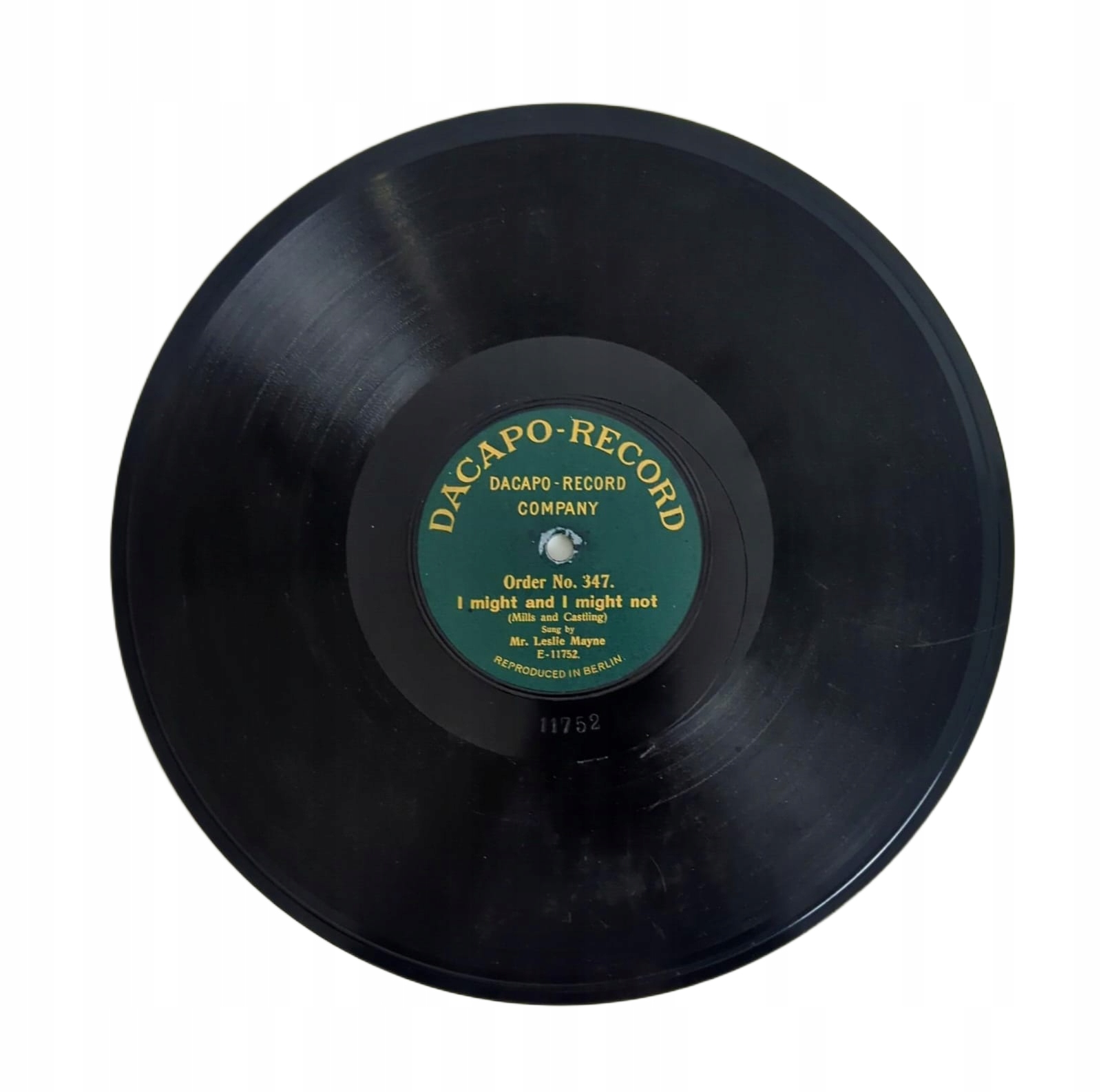 Leslie Mayne: Silly Ass / I Might And Might Not 347 Dacapo Record