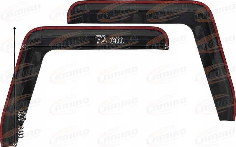 OWIEWKI SZYB BOCZNYCH VOLVO FH12 FH13 FM12/13 FMX Producent Lamiro