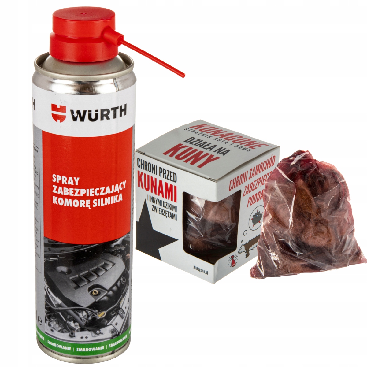 

Wurth Preparat Odstraszający Kuny Kunagone