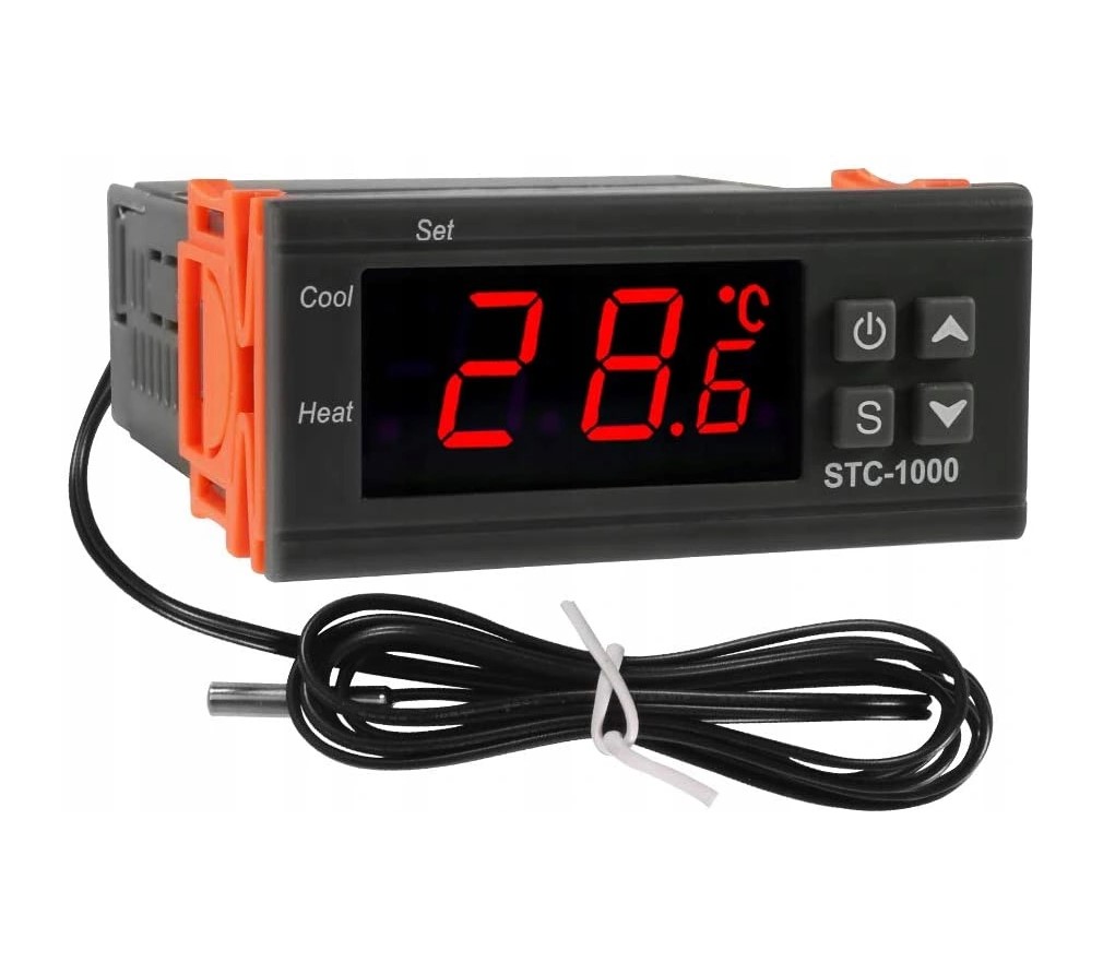 

Termostat regulator temperatury STC1000 12V 10A