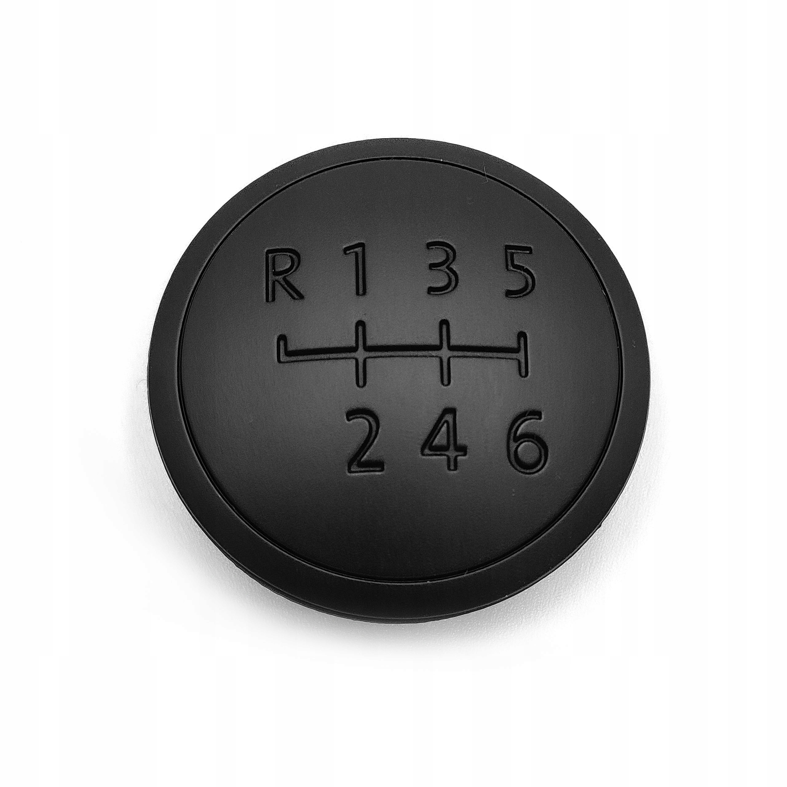 Zdjęcie AWparts EMBLEMAT GAŁKI ZMIANY BIEGÓW DO VW T5 6 BIEGÓW