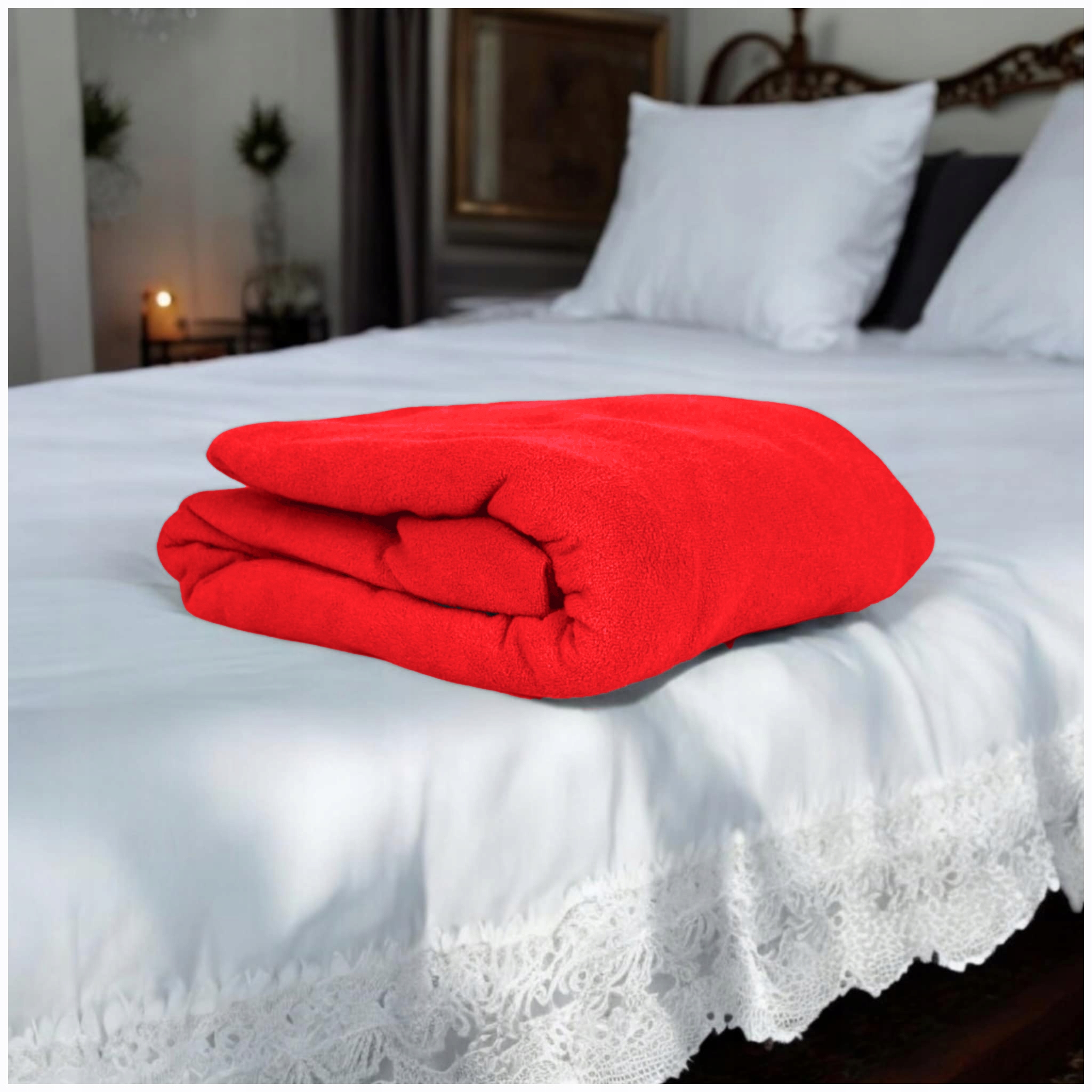 Prostěradlo Jersey S Gumou 180x220 Červené