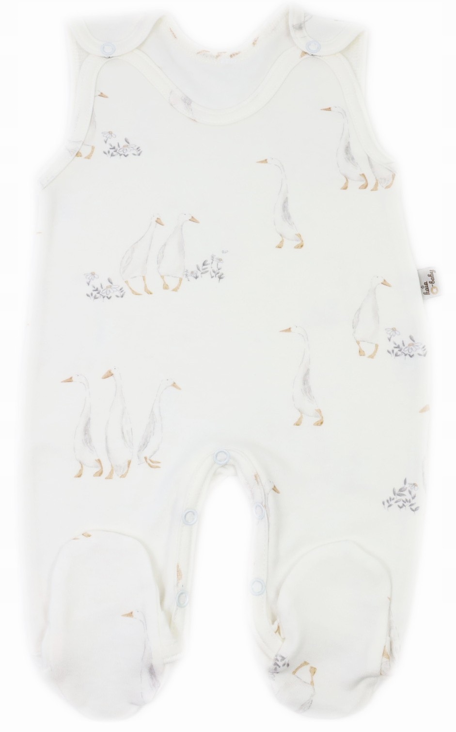 ŚPIOCHY NIEMOWLĘCE ŚPIOSZKI BAWEŁNIANE 74 GĄSKI ECRU /83/