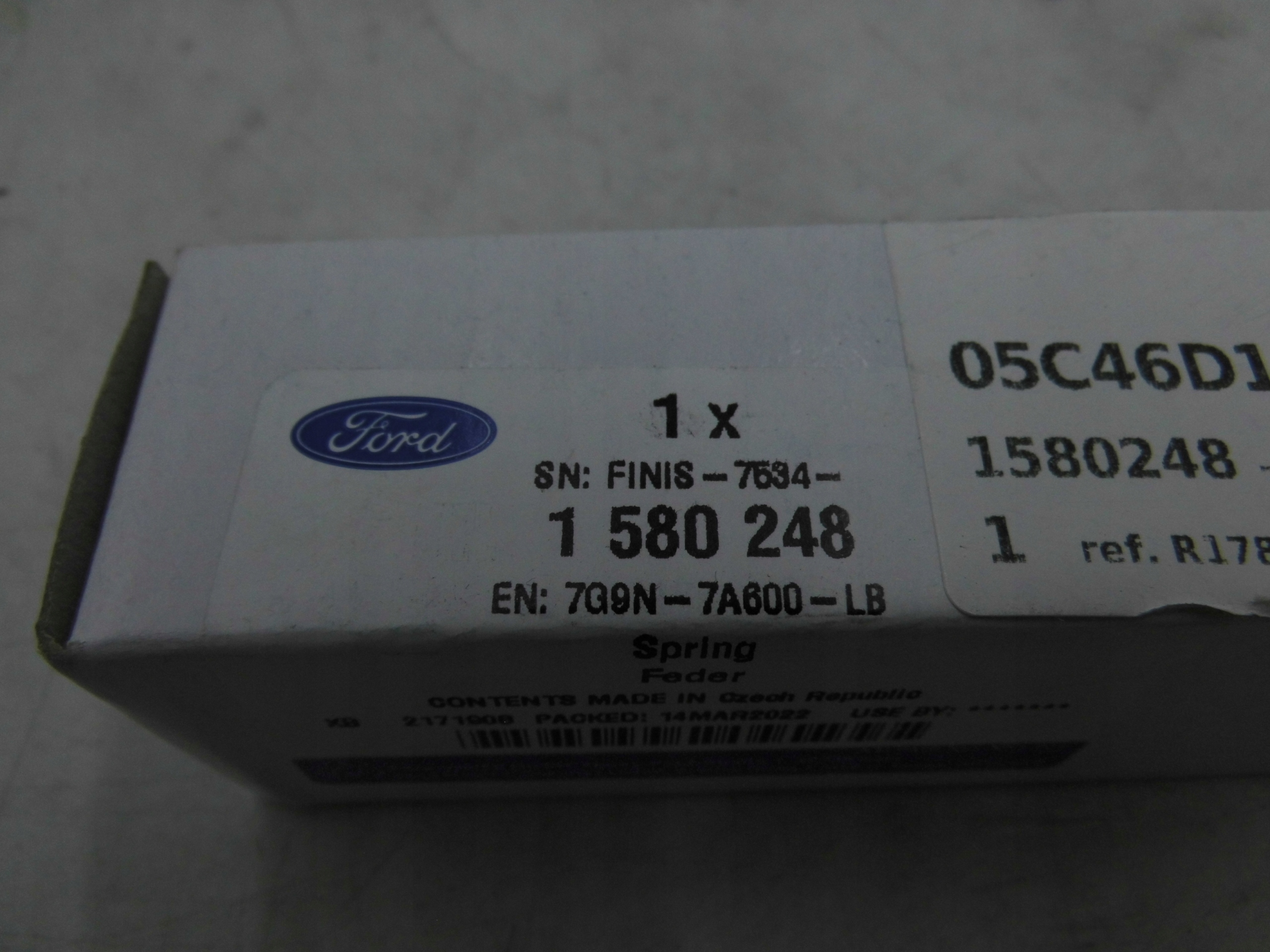 пружина Сцепление FORD