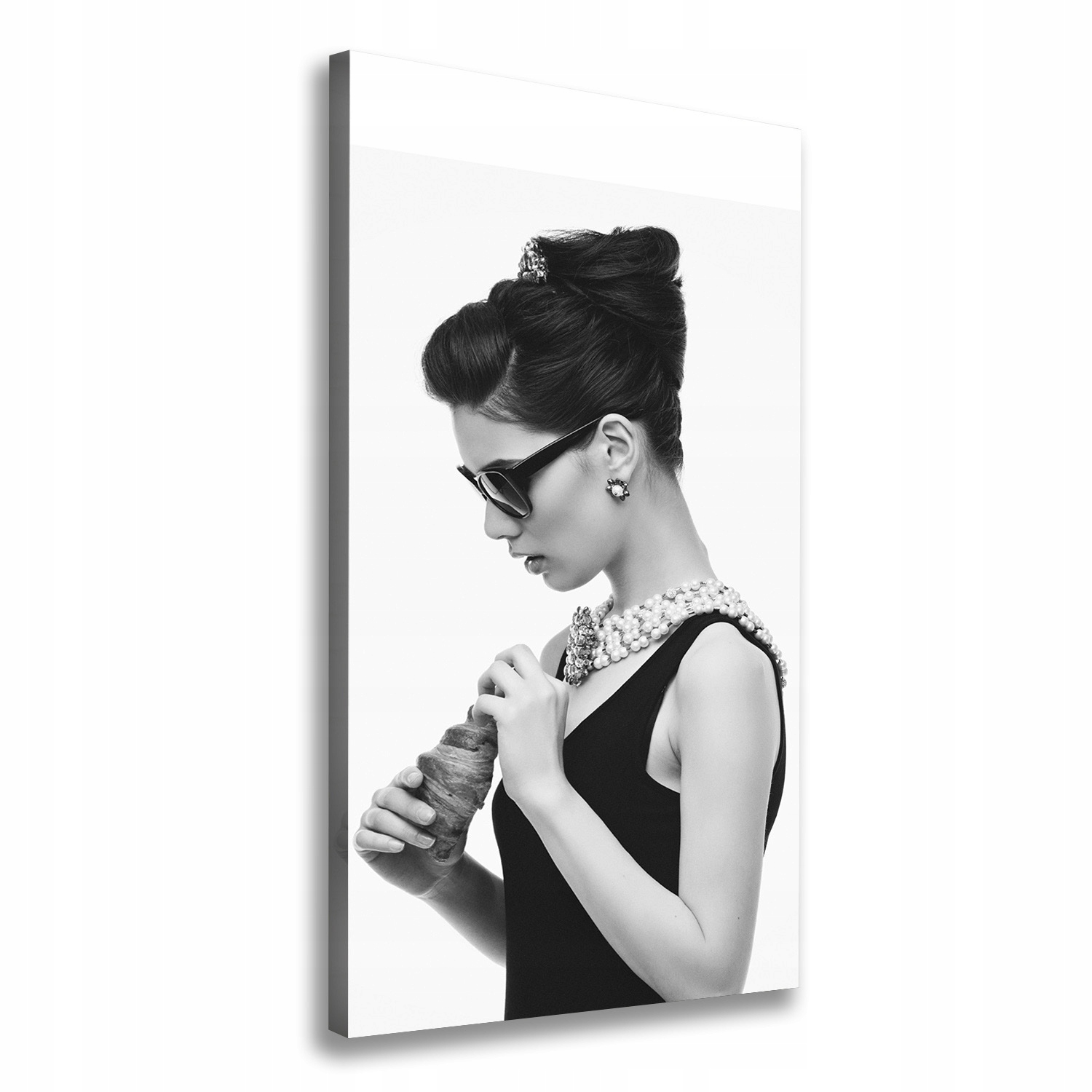 

Foto obraz na płótnie Kobieta w okularach 60x120cm