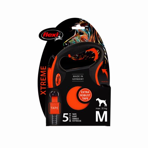 

Smycz Flexi Xtreme amortyzator M 5m Taśma do 35kg