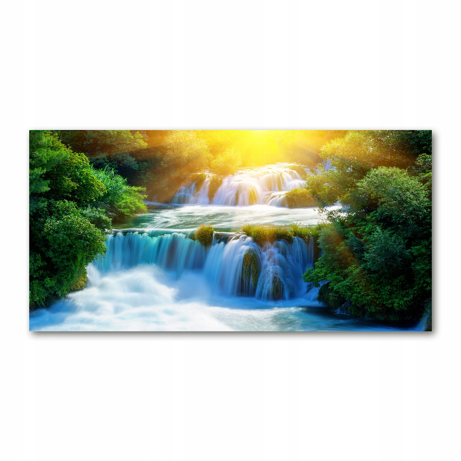

Foto-obraz akryl Wodospad Krka zdjęcie 140x70 cm
