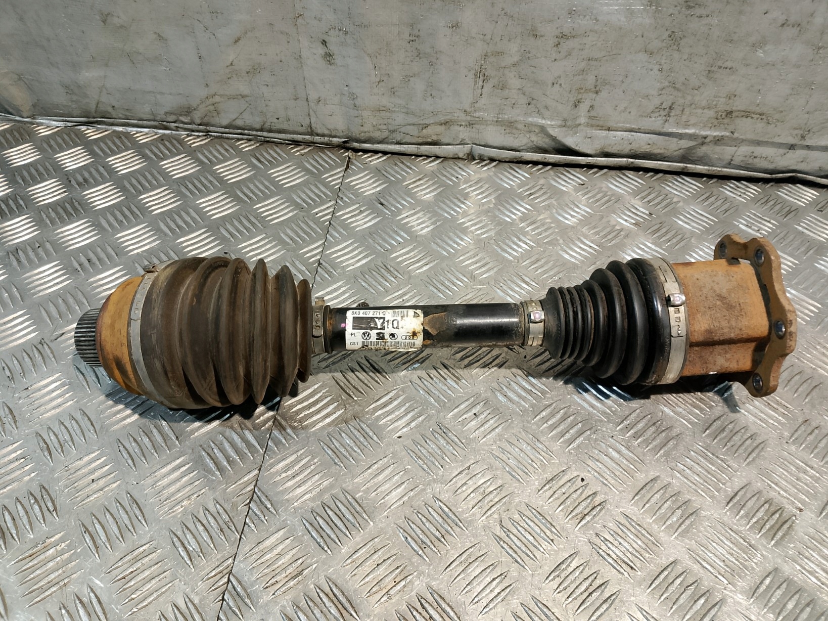 semi-axis front AUDI A4 B8 2.0 TDI 143 KM 8K0407271Q