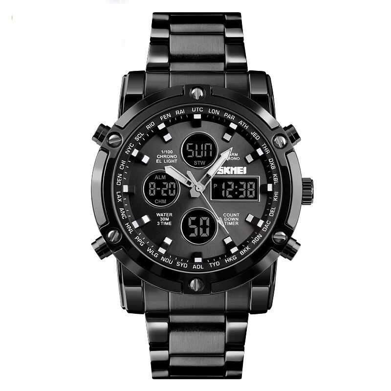 

Męski Zegarek Skmei Bransoleta Led Timer 4 Kolory