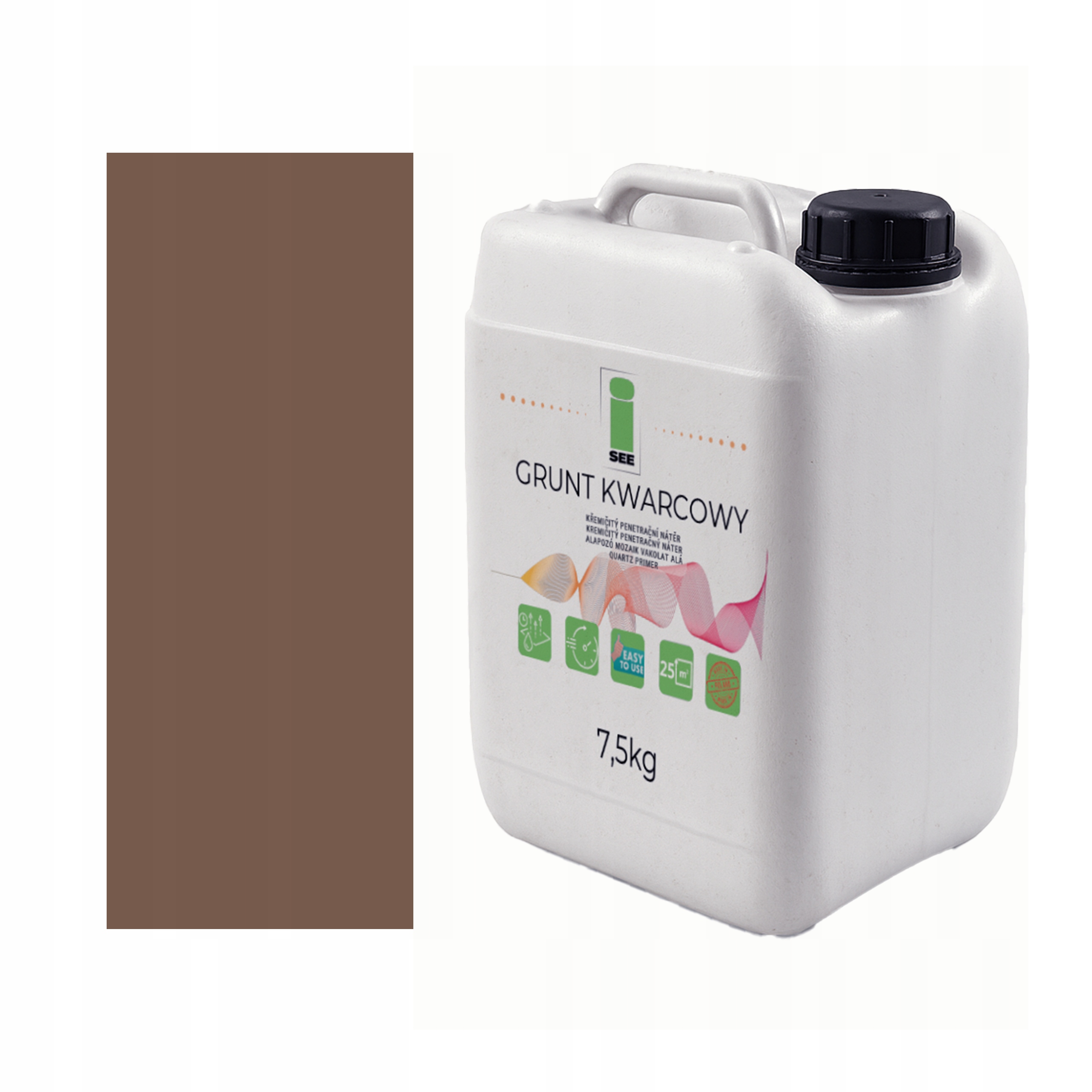 Podklad Pod Mozaikovou Omítku Tmavý Hnědý 7,5 Kg M63