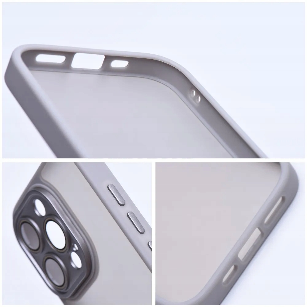 Futerał Variete do Iphone 17 stalowy