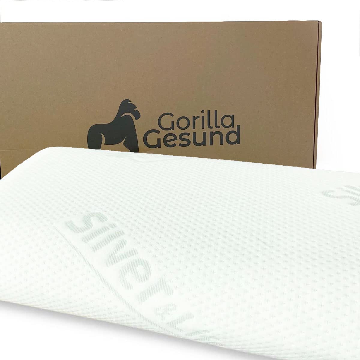 GORILLA GESUND Poduszka Ortopedyczna Memory Foam Silver Neck 70x34cm — miniatura 7