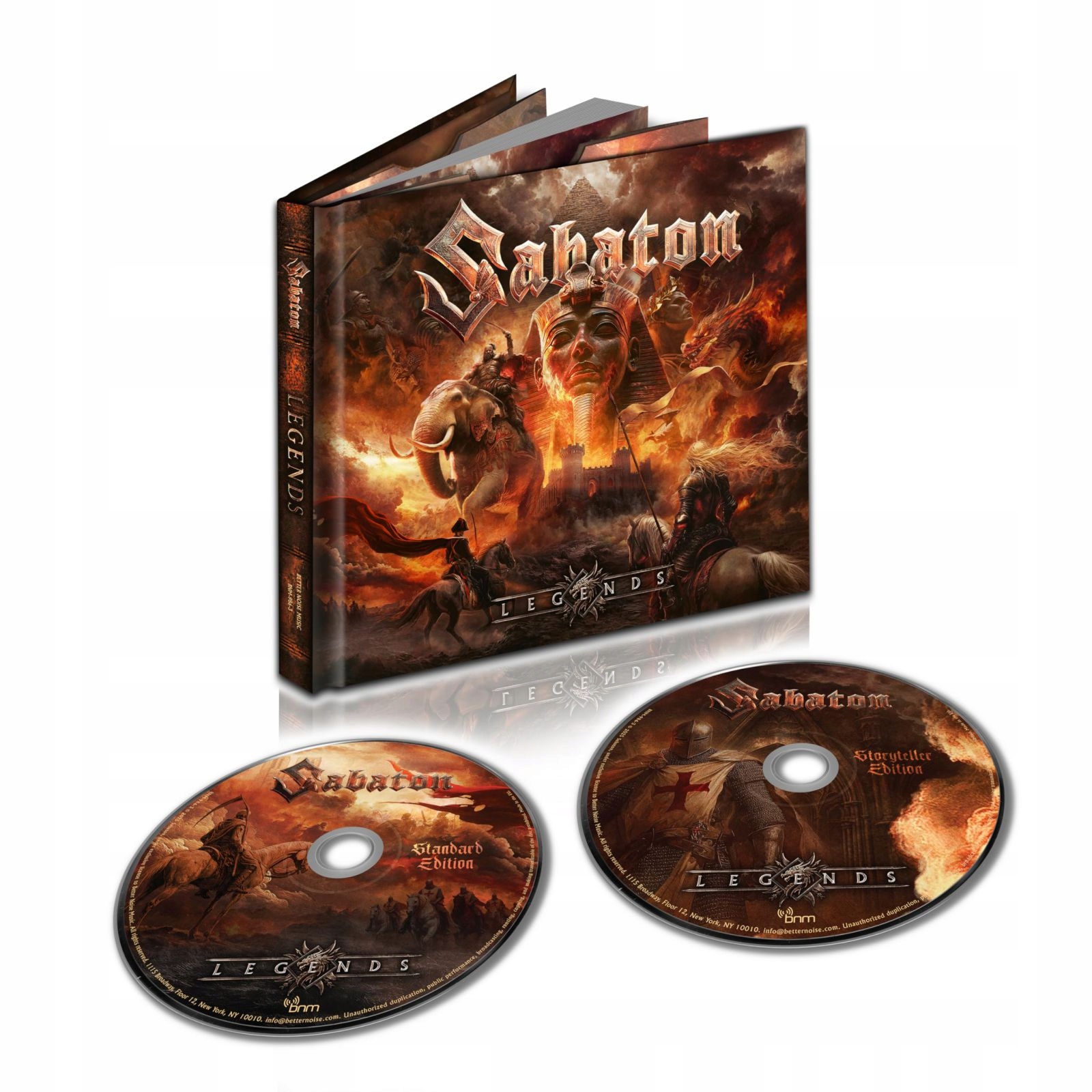 Sabaton: Legends 2 CD Digibook (deluxe) New