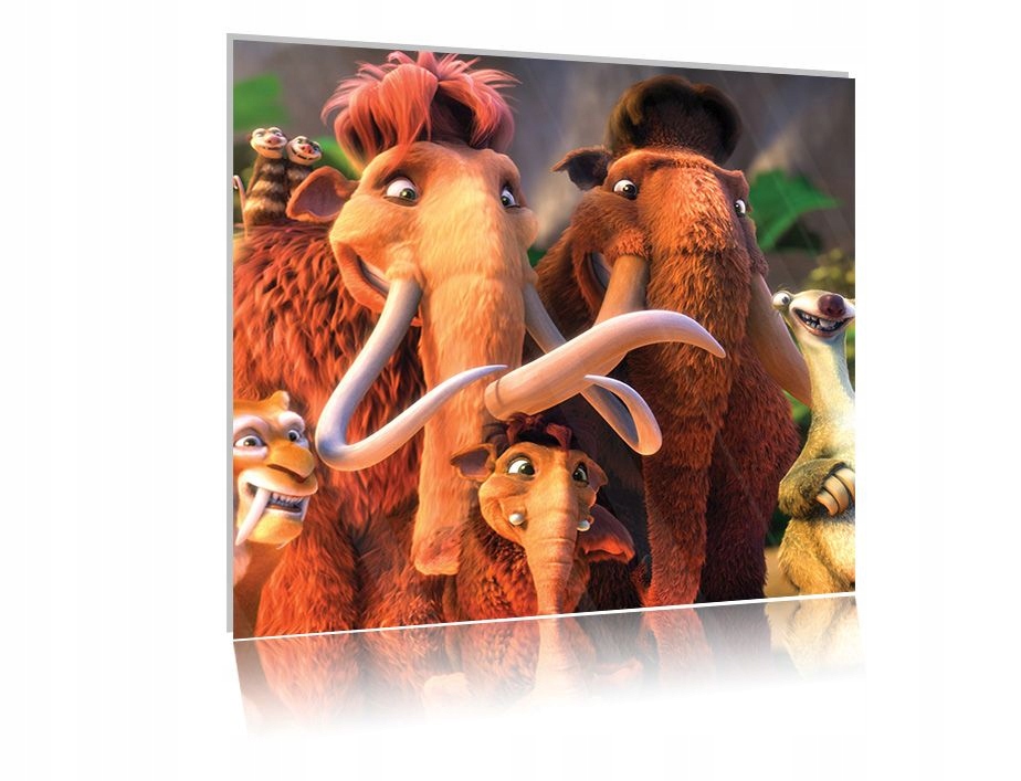 

Obraz szklany na szkle Ice Age 03 30x30