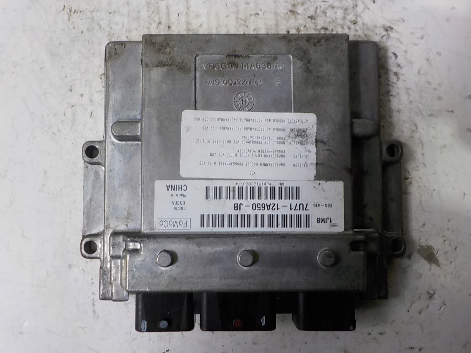 FORD Computer Bedienteil 7U71-12A650-JB ESU-415 1JMB