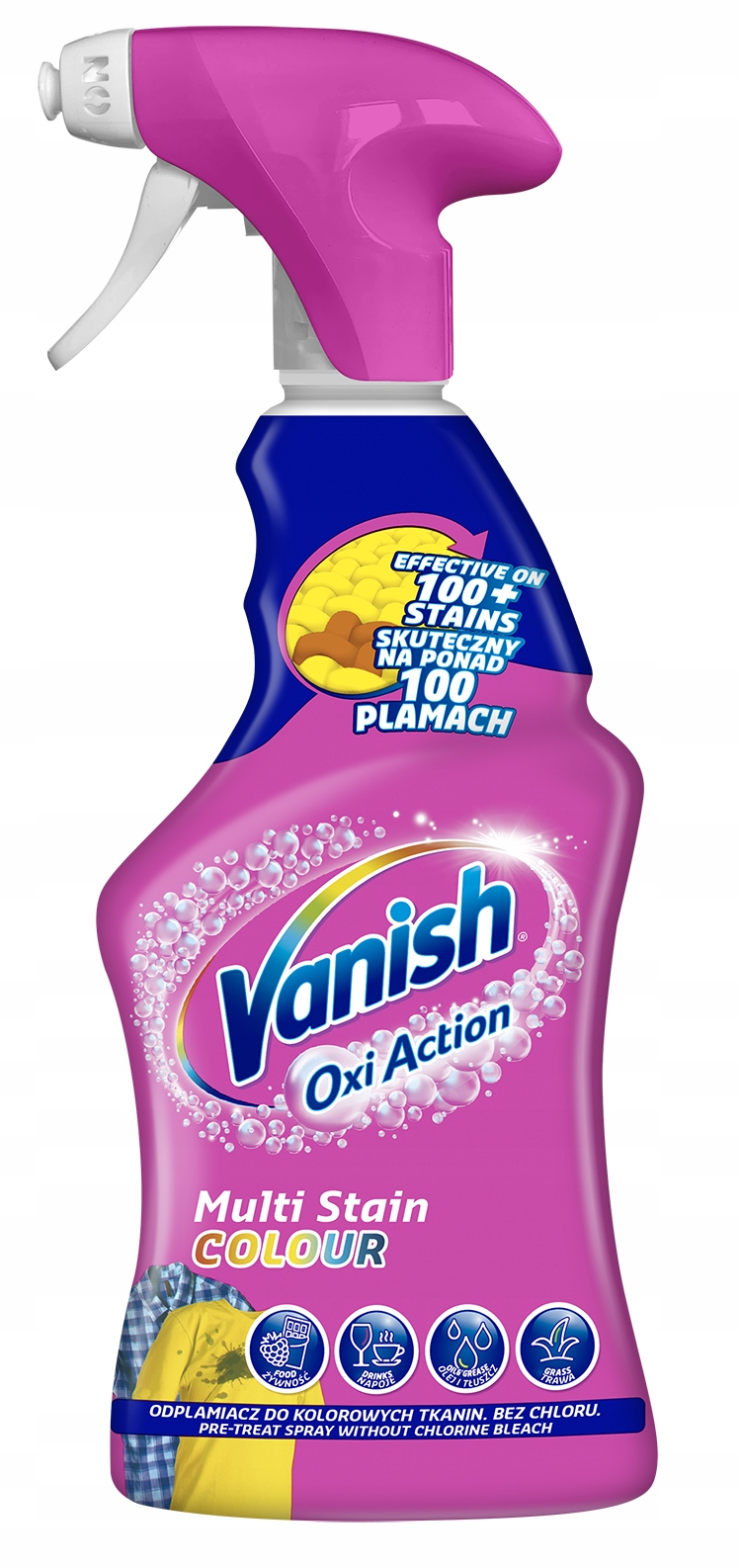 

Vanish Oxi Action Odplamiacz do tkanin Spray 500ml
