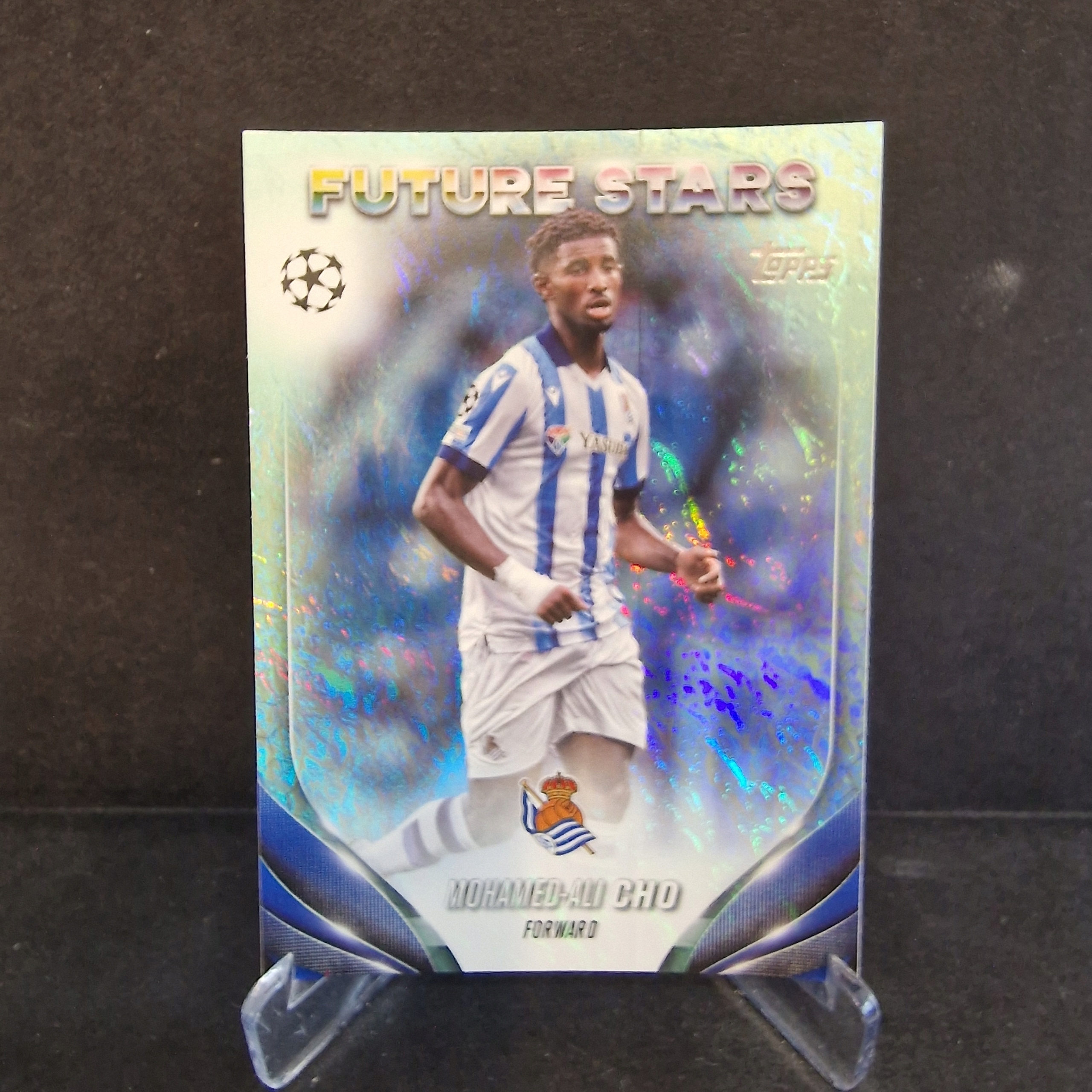 2023-24 Topps Ucc Mohamed-Ali Cho Real Sociedad Refractor /K23