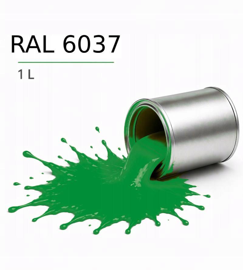 Ral 6037 Barva Průmyslová 1K 1L Horní Lak Vysoký Lesk