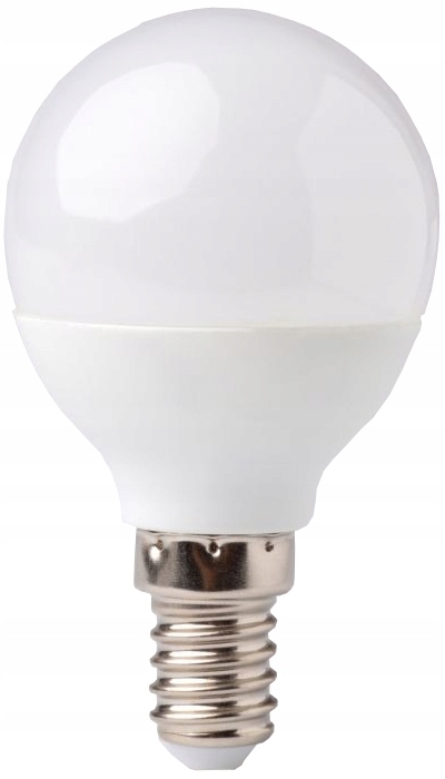 

Żarówka Led mały gwint E14 5W kulka zimna
